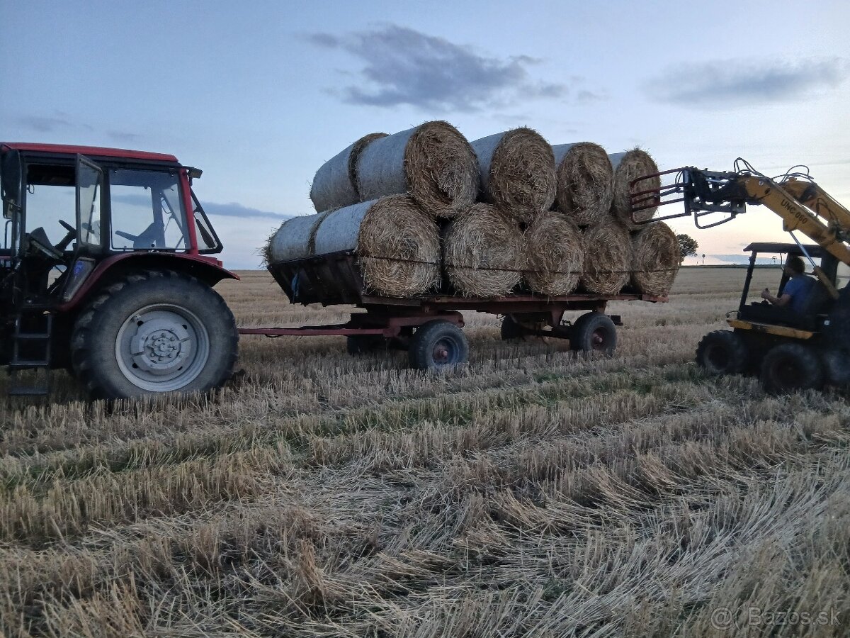 Predam slamu lisovanu-balikovanu a moznym dovozom. - 3