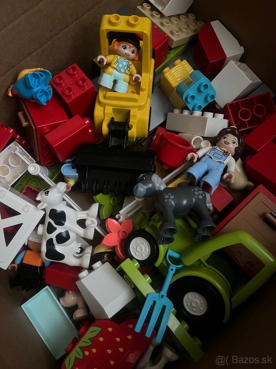 Lego duplo farma, stodola, traktor, zvieratka - 3