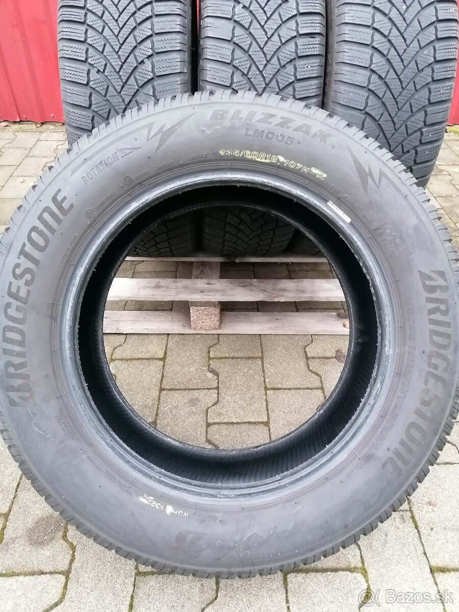 235/60R18 zimne Bridgestone a Nokian - 3