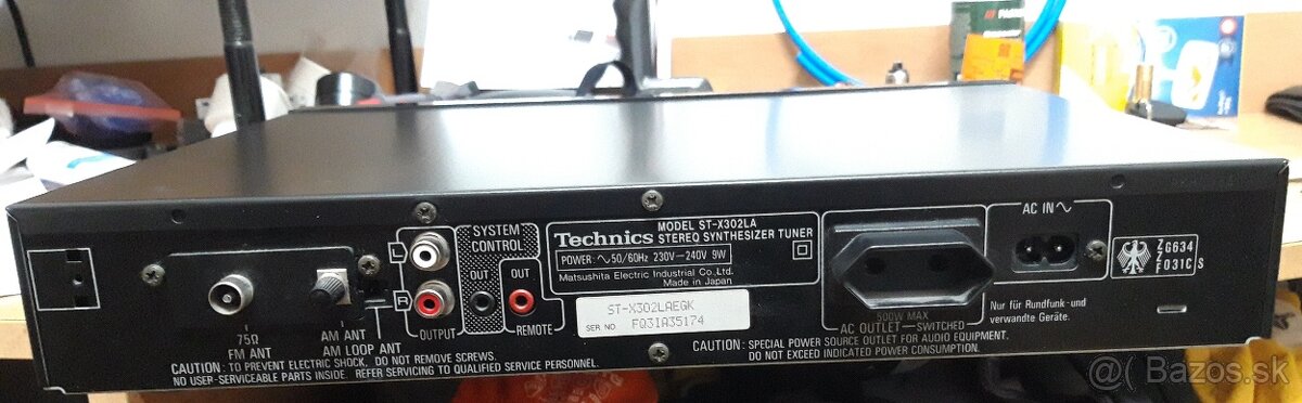 Predám tuner Technics ST-X302L - 3