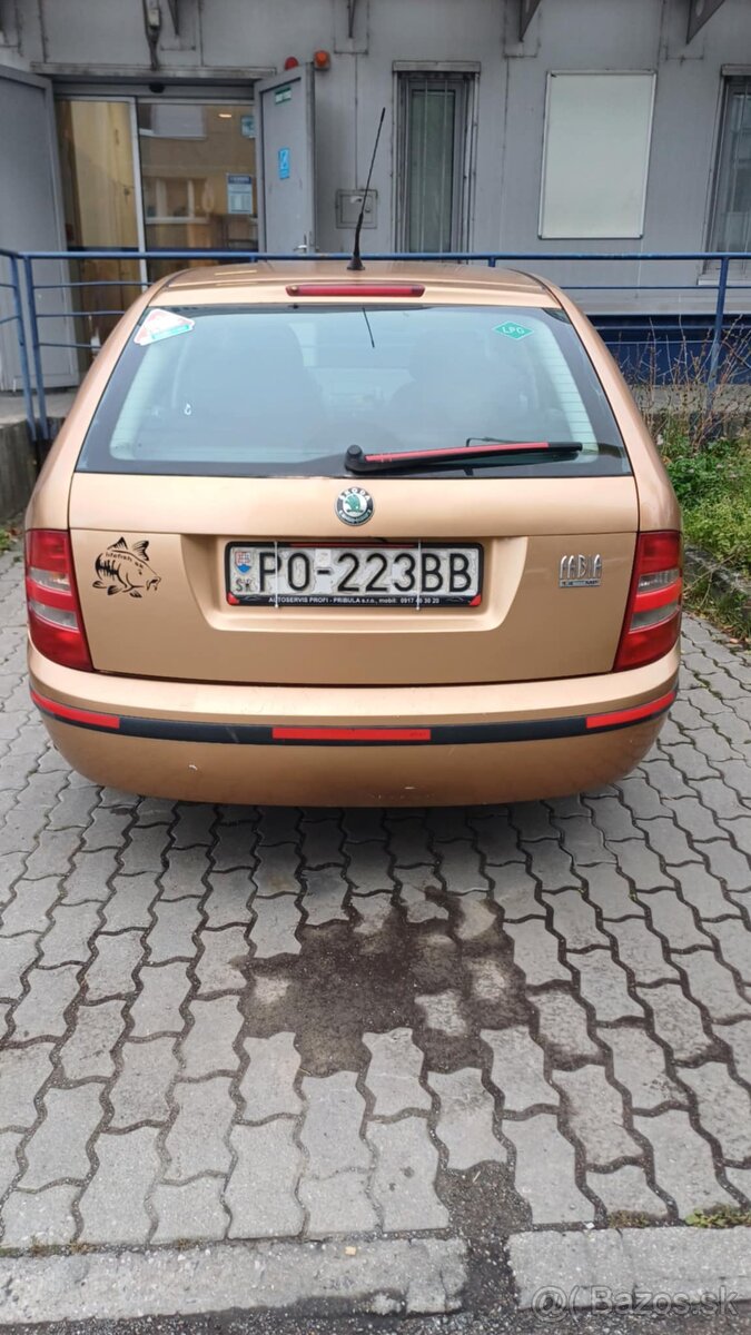 Predám škoda fabia combi benzín + lpg - 3
