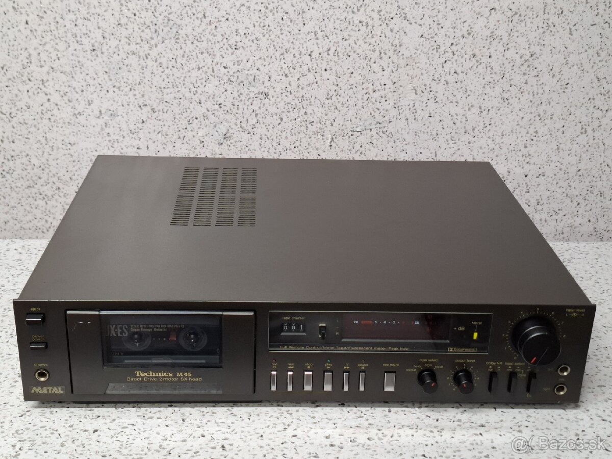 Technics RS-M45 》Direct Drive 2 motor SX head 》Cassete Deck - 3
