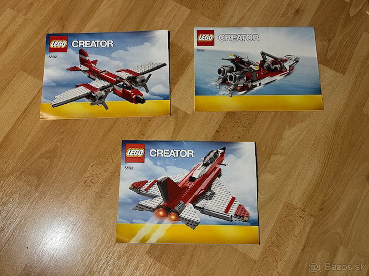 Lego Creator - Burácajúci tryskáč - 3