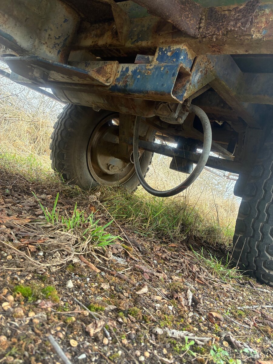 Vlečka za traktor - plaťák - 3