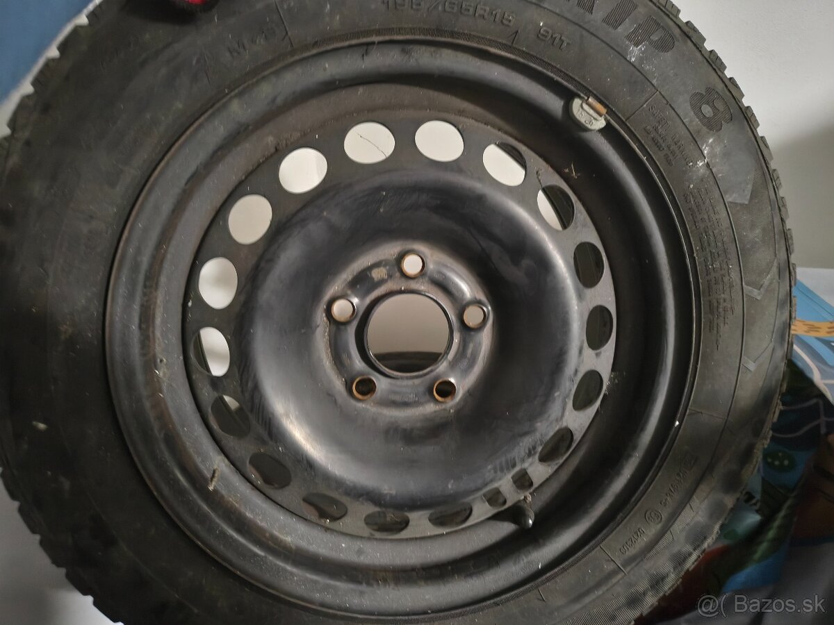 1ks 195/65 R15 stará pneu + disk - 3