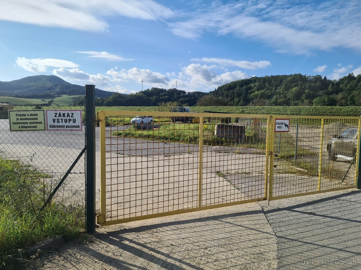 Prenájom spevnenej oplotenej plochy pri Považskej Bystrici - 3
