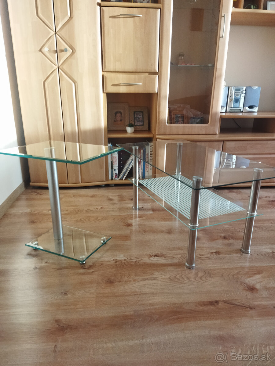Sklenené stolíky - 3