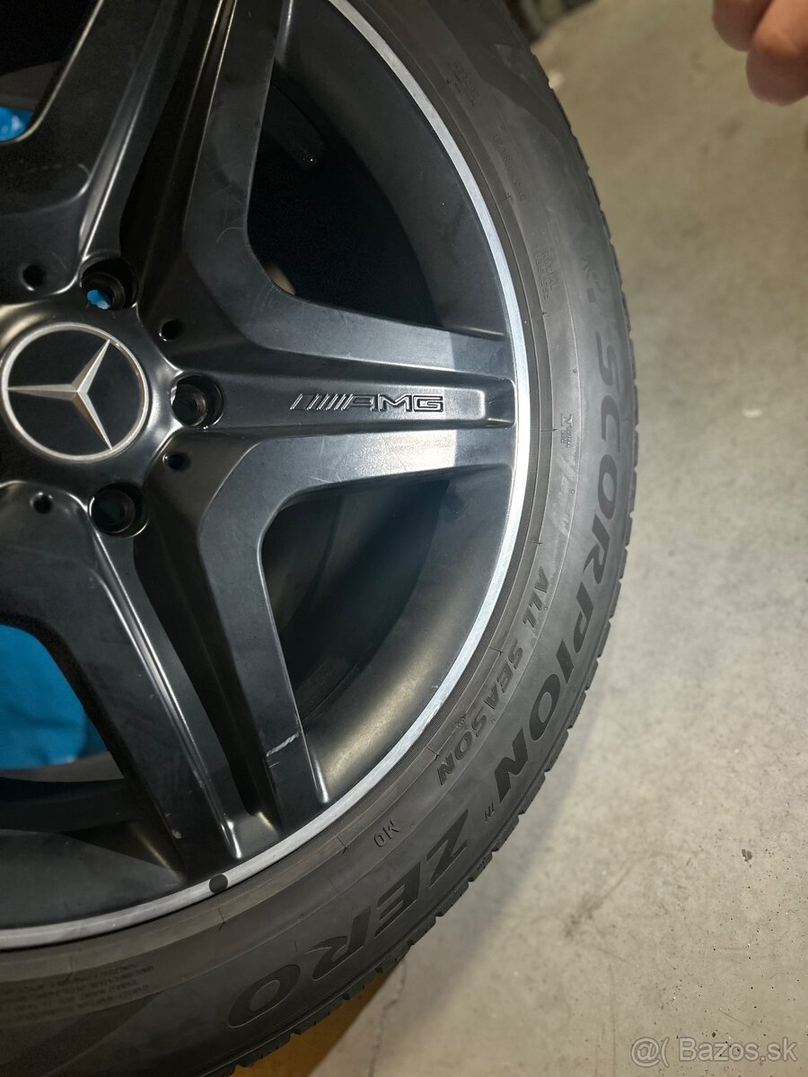Disky mercedes AMG + pneu Pirelli 275/50 r20 - 3