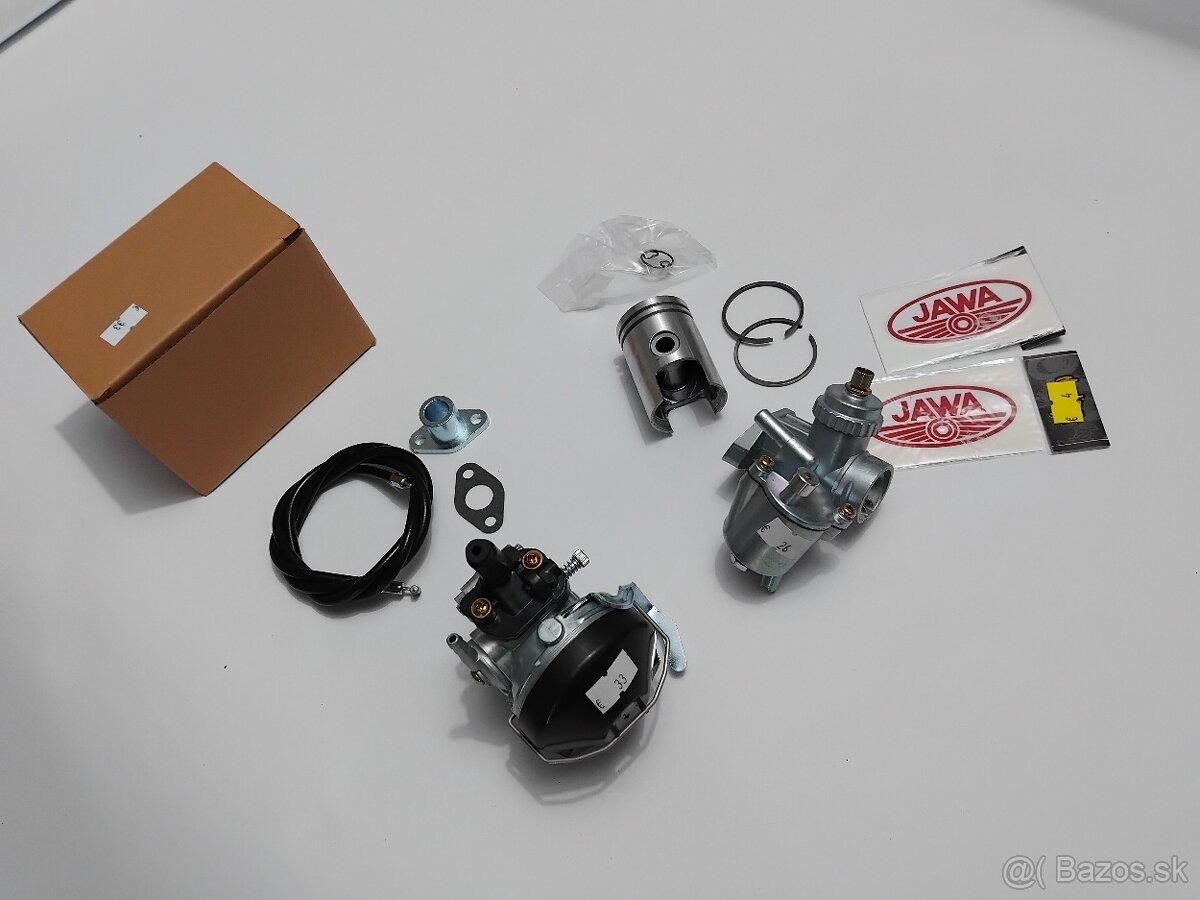 Karburátor Jawa pionier 50 / BABETTA DELLORTO, PIEST - 3