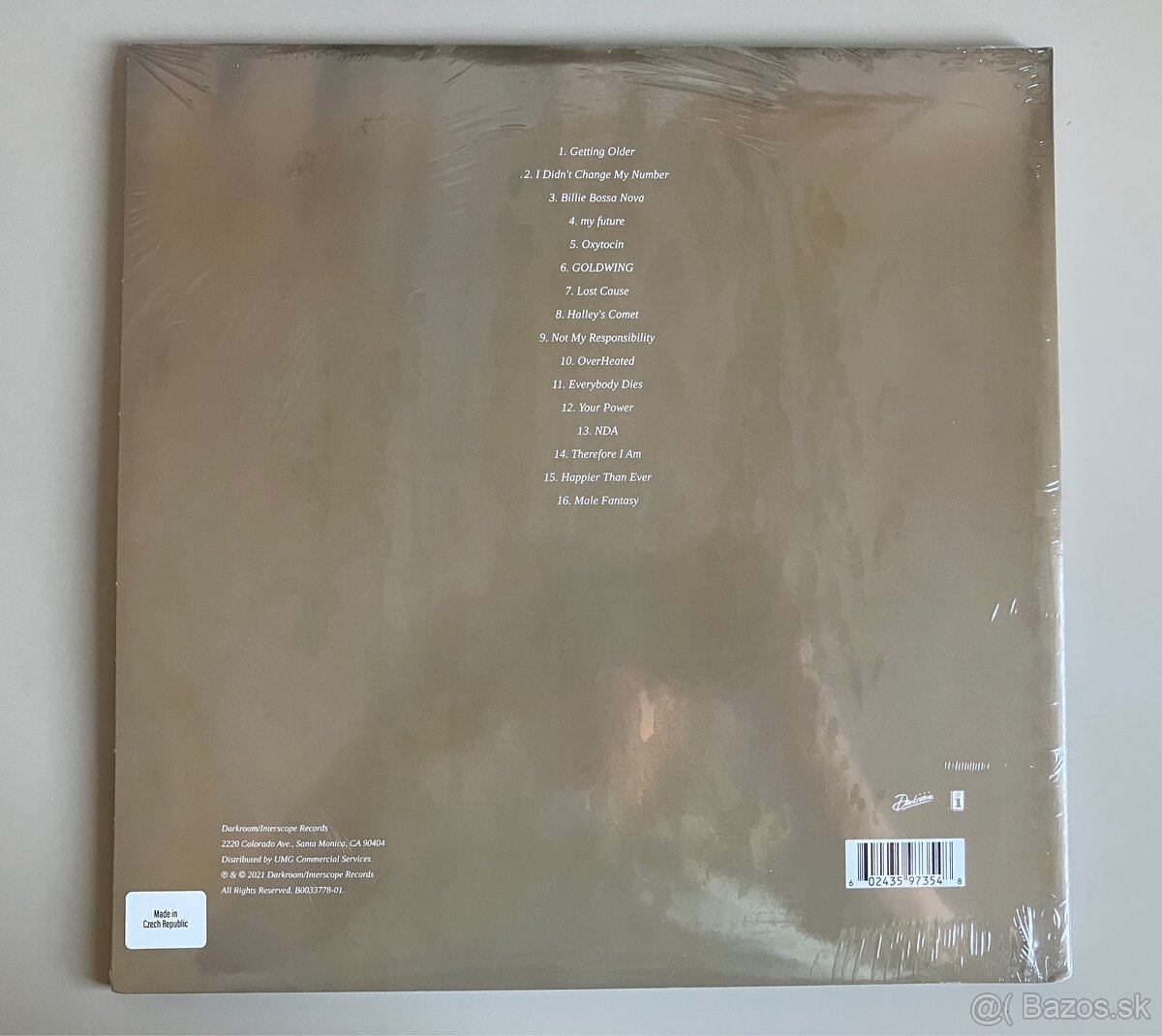 2LP Billie Eilish - Happier Than Ever - 3