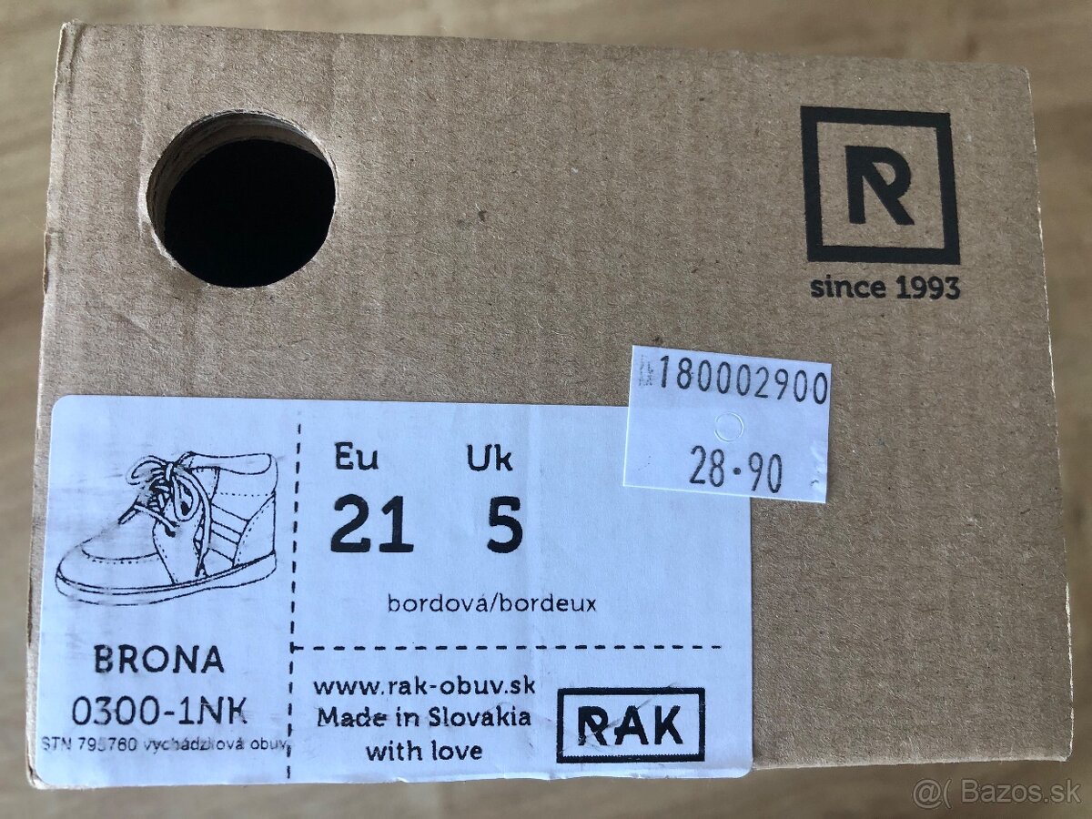 Topánky Rak Brona 21 - 3