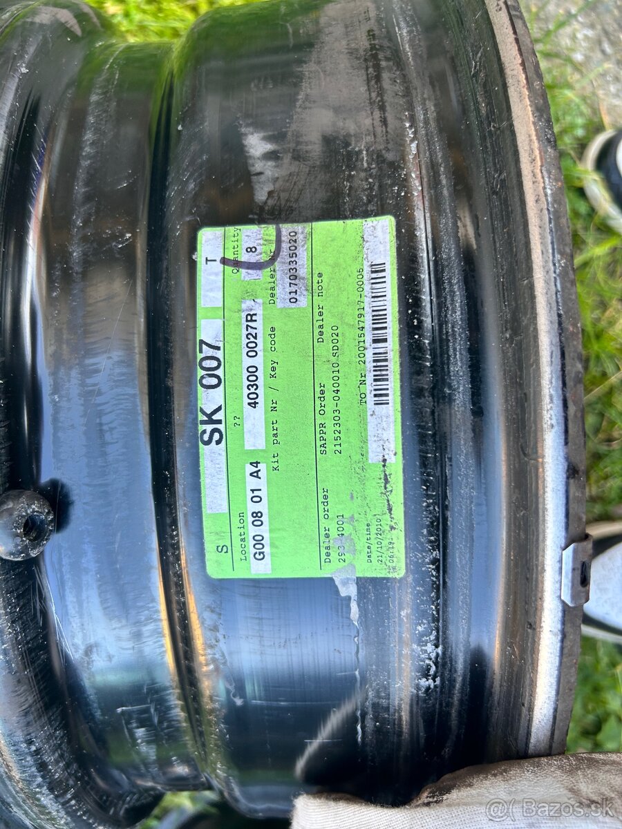 PLECHOVÉ DISKY R16 - 3