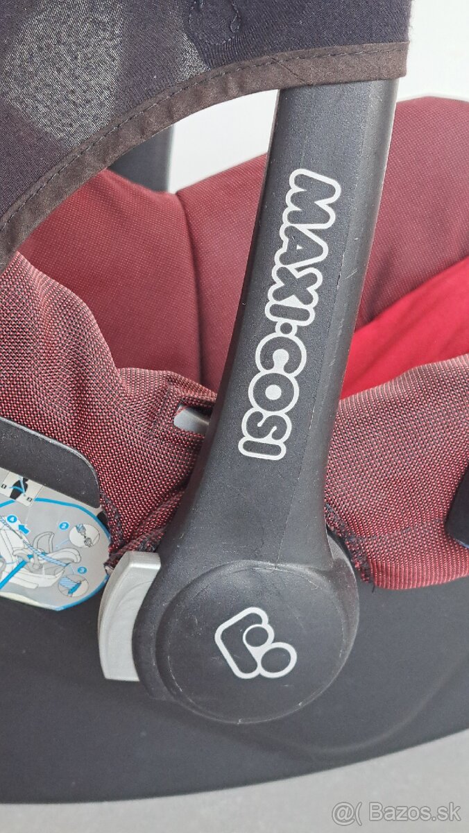 Vajíčko Maxi Cosi červené - 3