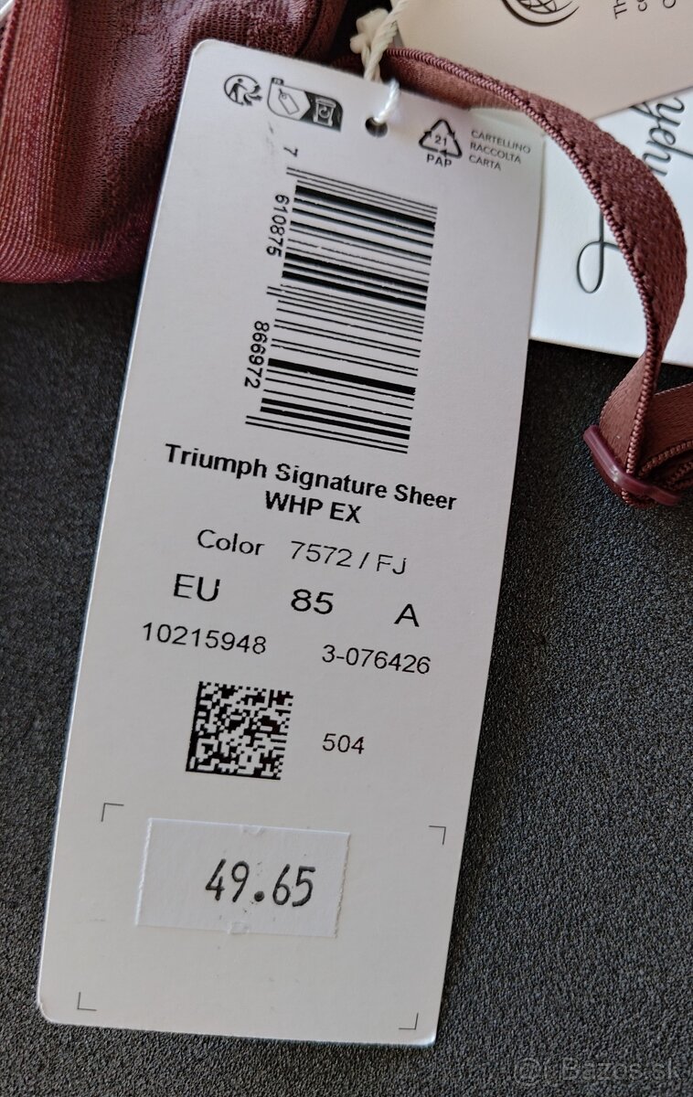 Podprsenka Triumph – nova - 85A - 3