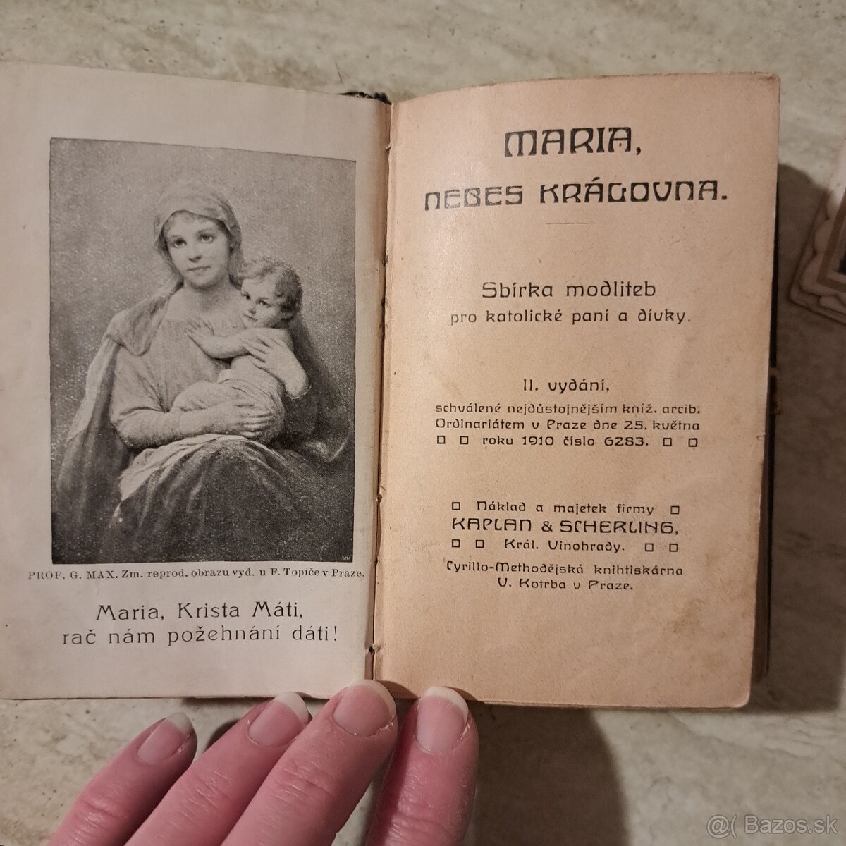 Modlitebná knižka 1910 - 3