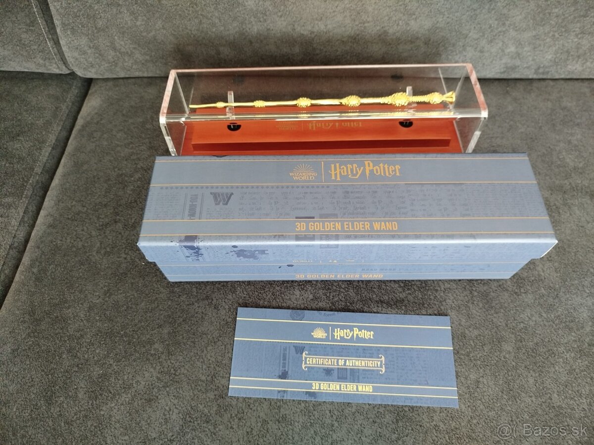 zlato striebro minca proof Harry Potter dumbledore palička - 3