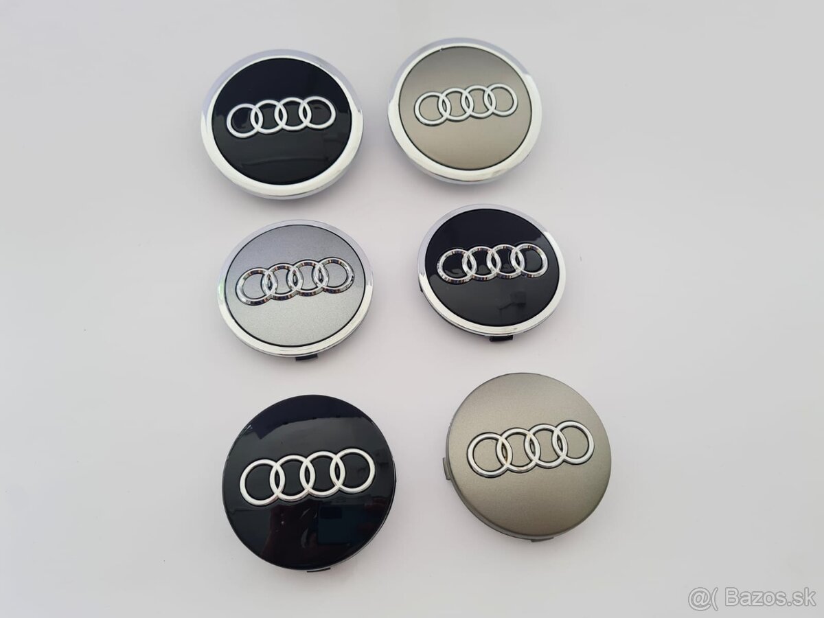 Stredové krytky - pukličky kolies AUDI - 3