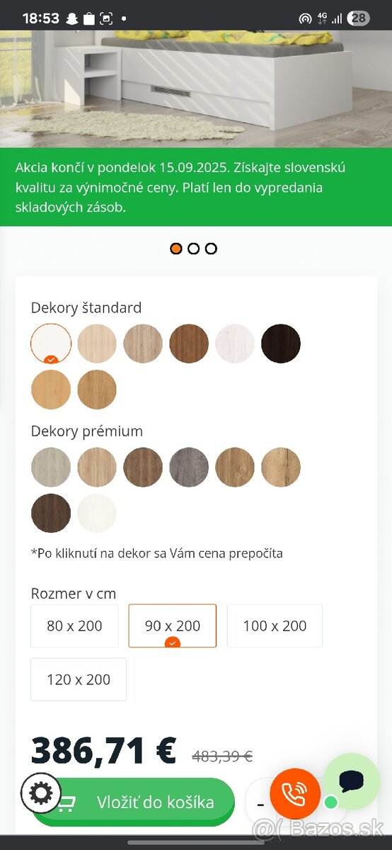 Predám ram postele - 3