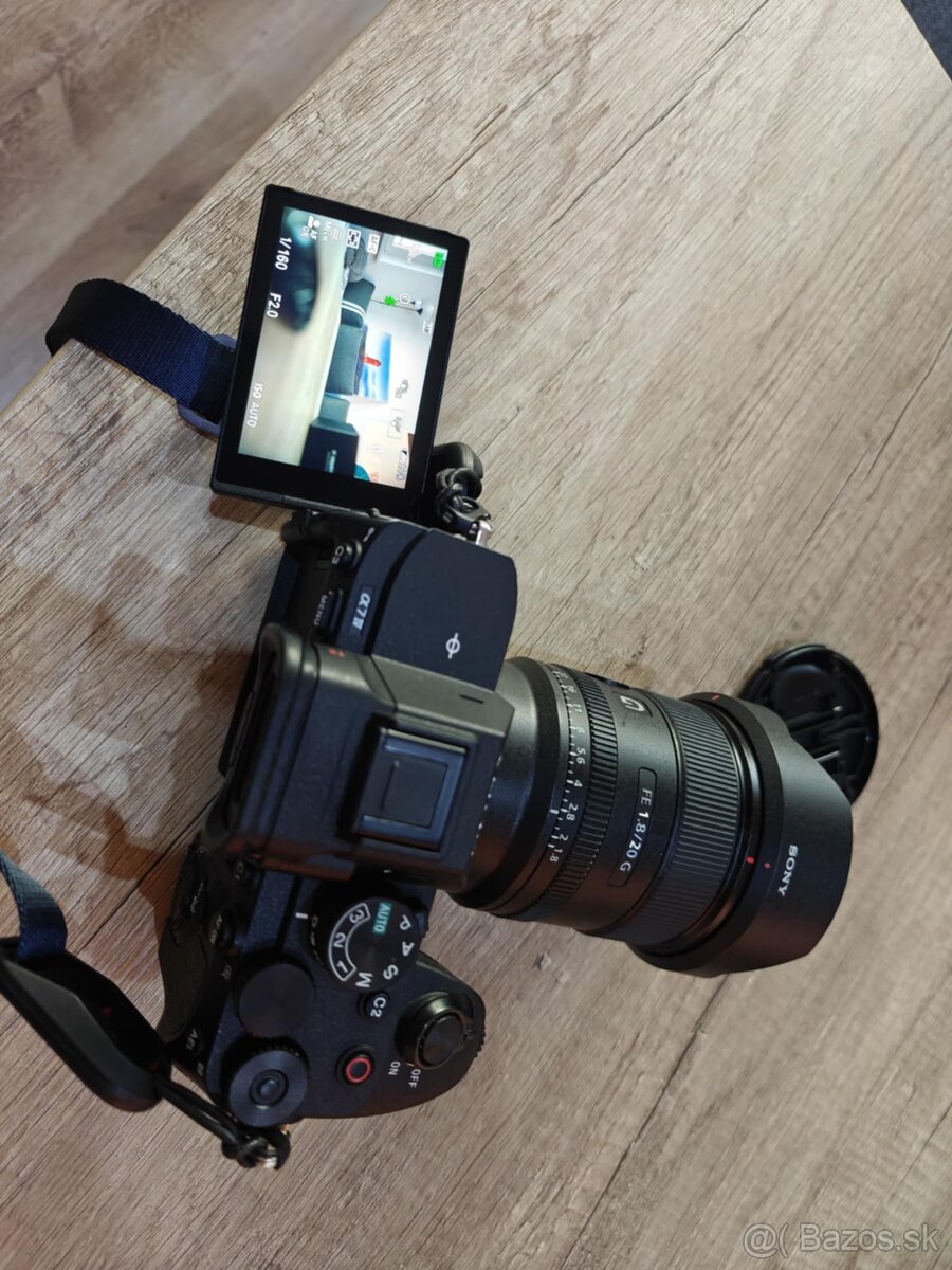 SONY A7 IV + SONY FE 20mm F1.8 G + príslušenstvo (záruka) - 3