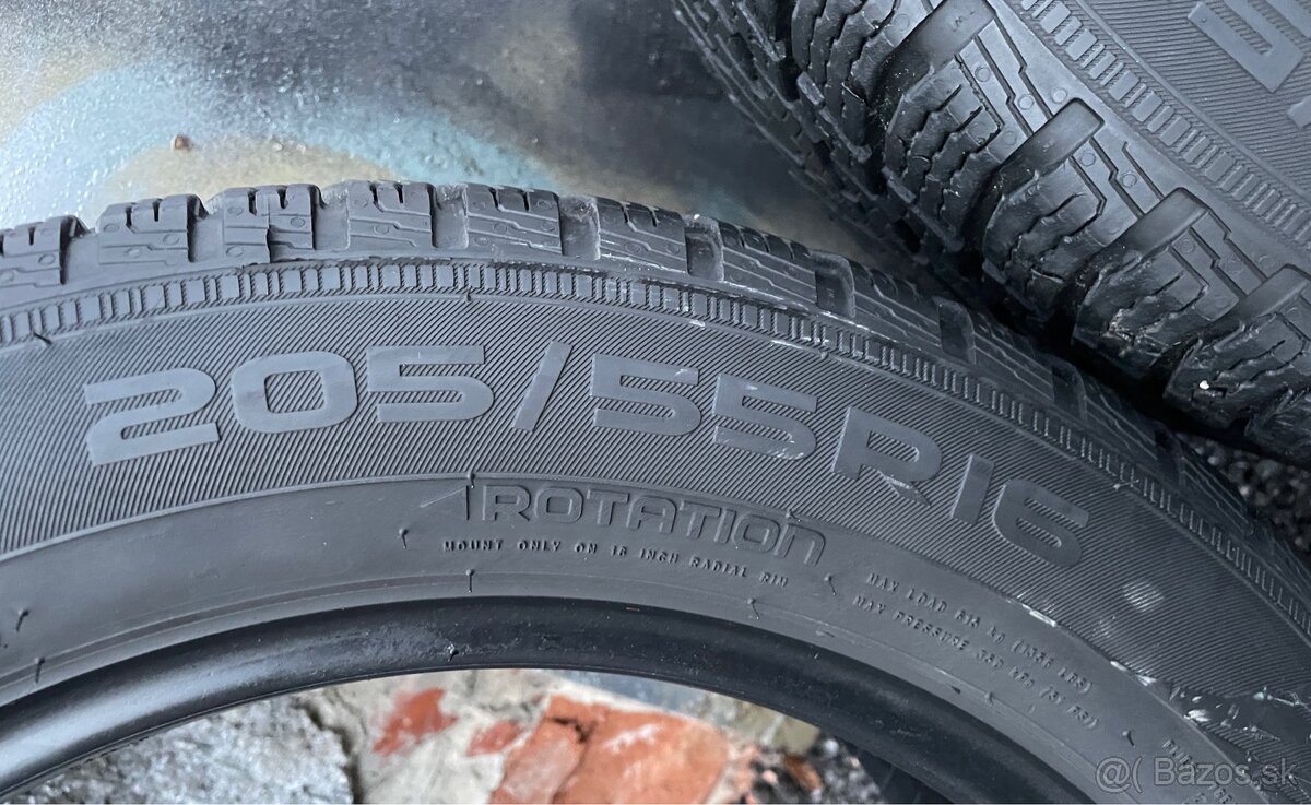 Zimné pneu 205/55 R16 Nokian 4ks - 3