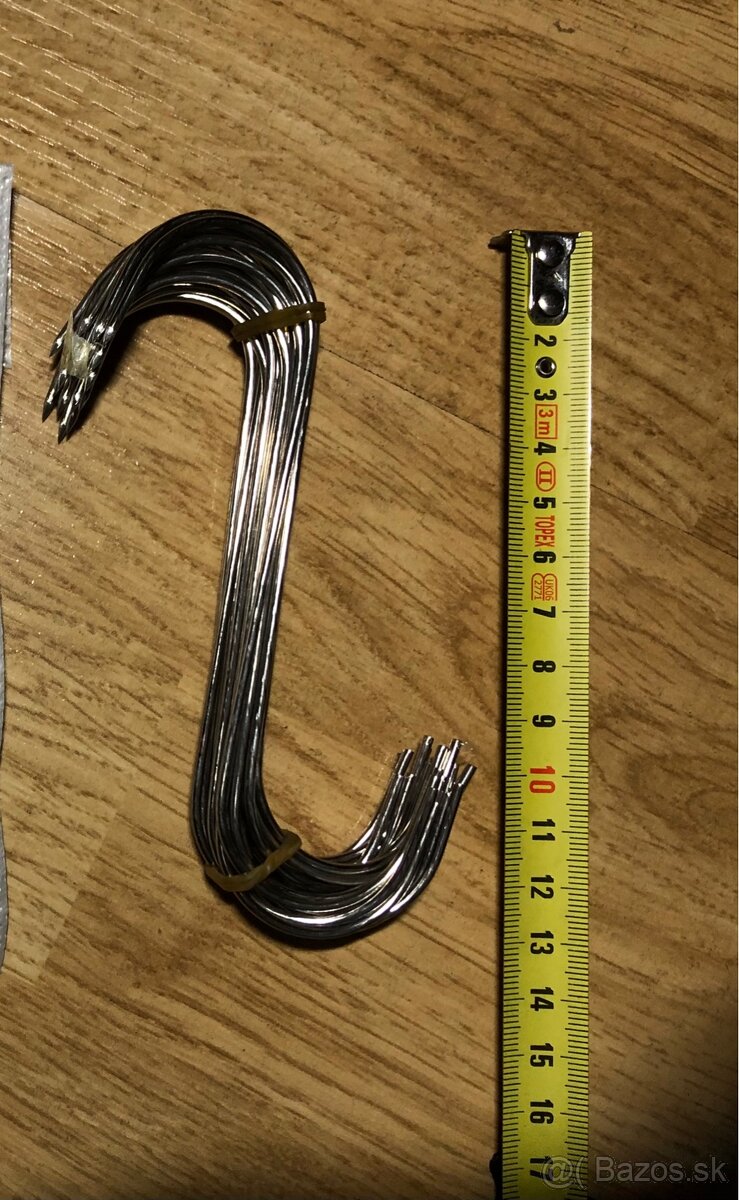 Nerezové háčiky (20 kusov) - 3