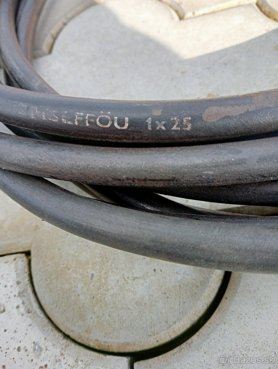 Predám zvárací kábel 25x1. - 3