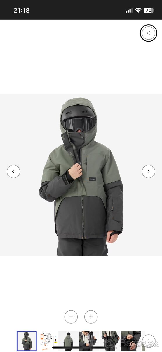 Lyžiarska súprava quechua 14r. - 3