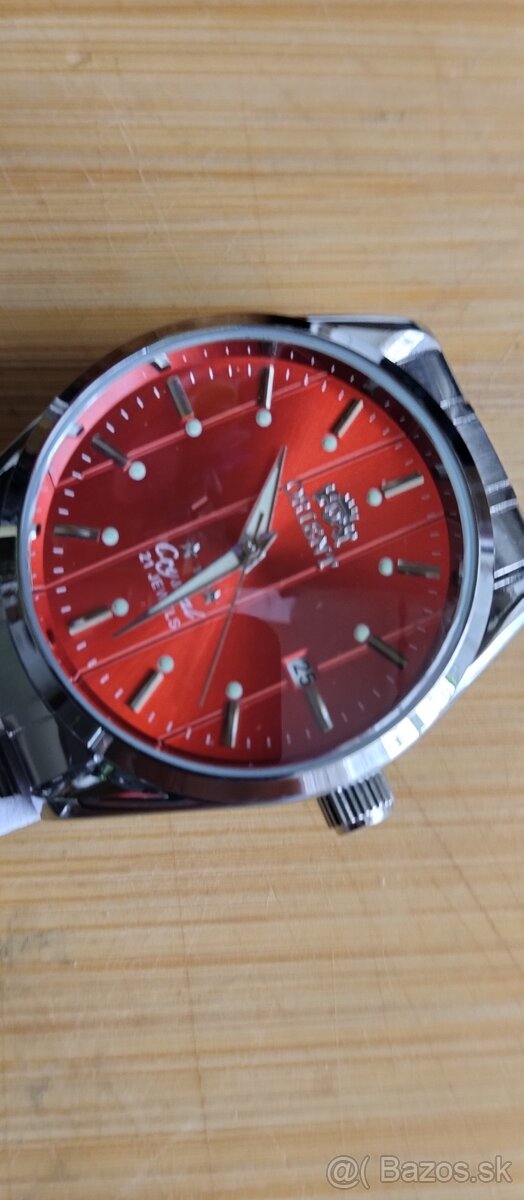hodinky ORIENT AUTOMATIK RED 3STARS JAPAN - 3