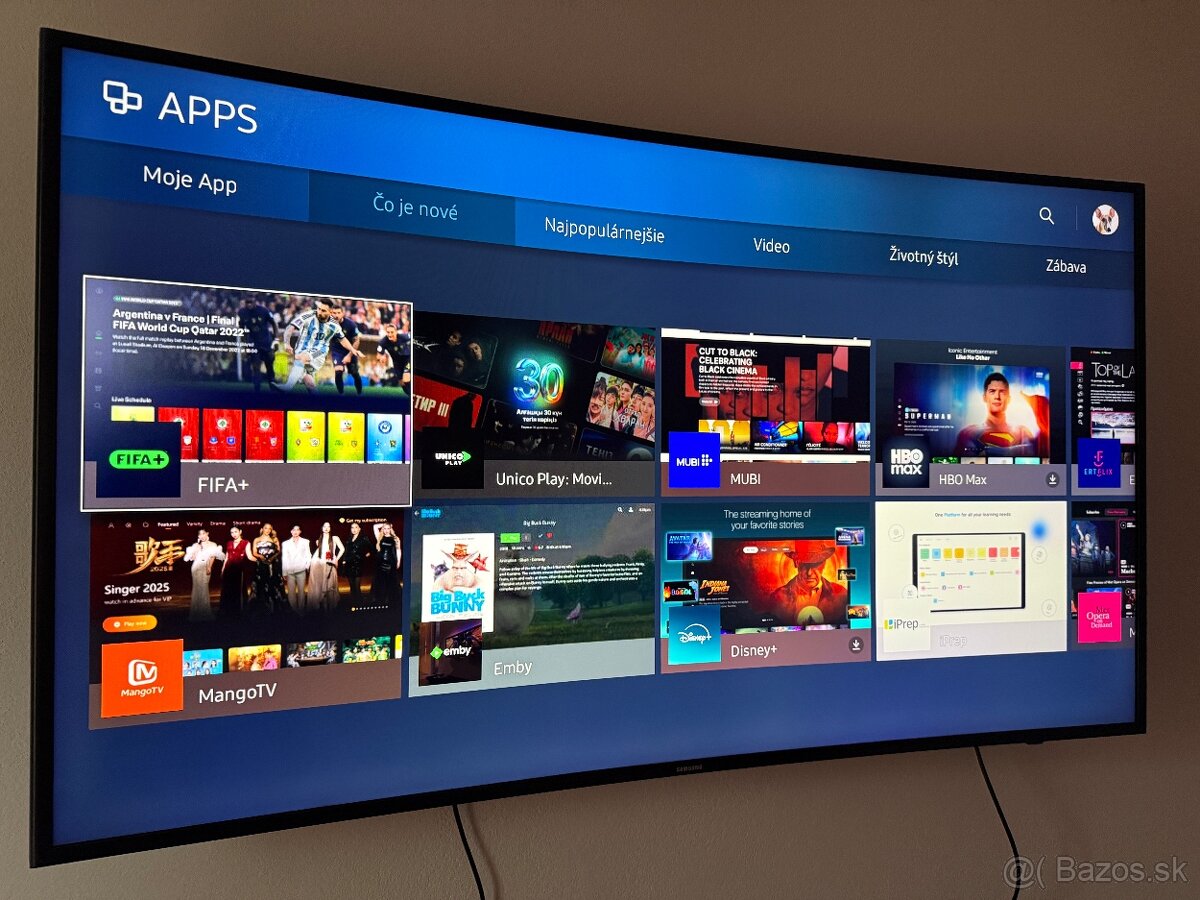 Samsung Televízor 4k zahnutý - 3