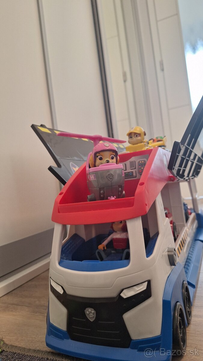 Nákladné auto, autá, figúrky - 3