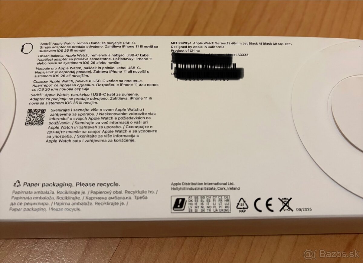 Apple Watch 11 46mm M/L black - 3