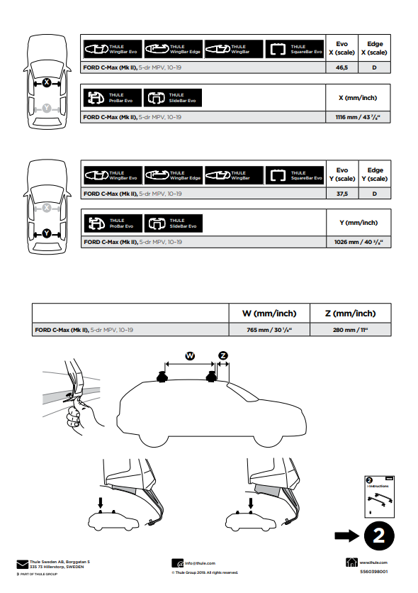 Kit 145014 pre vozidla Ford C-Max - 3