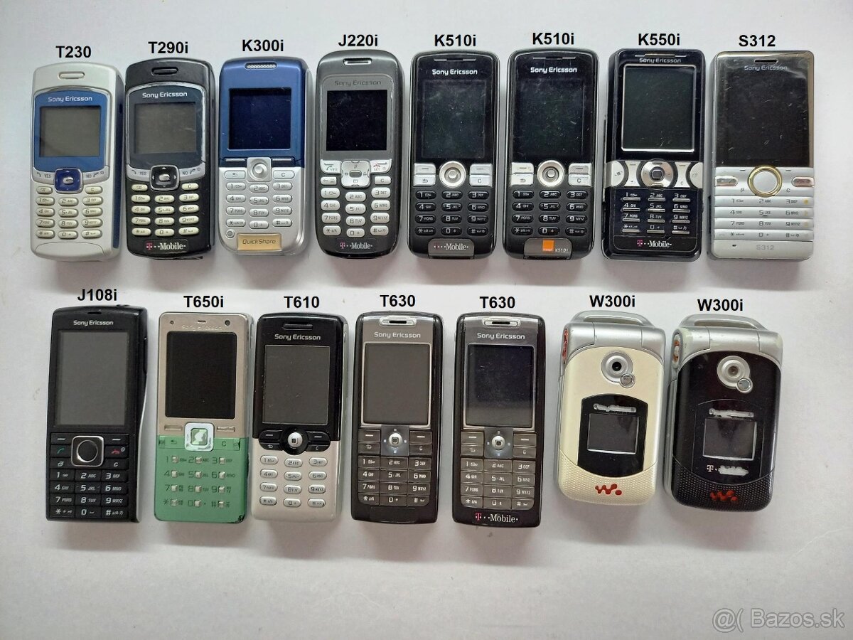SONY ERICSSON Rôzne Typy Plne Funkčné - 3
