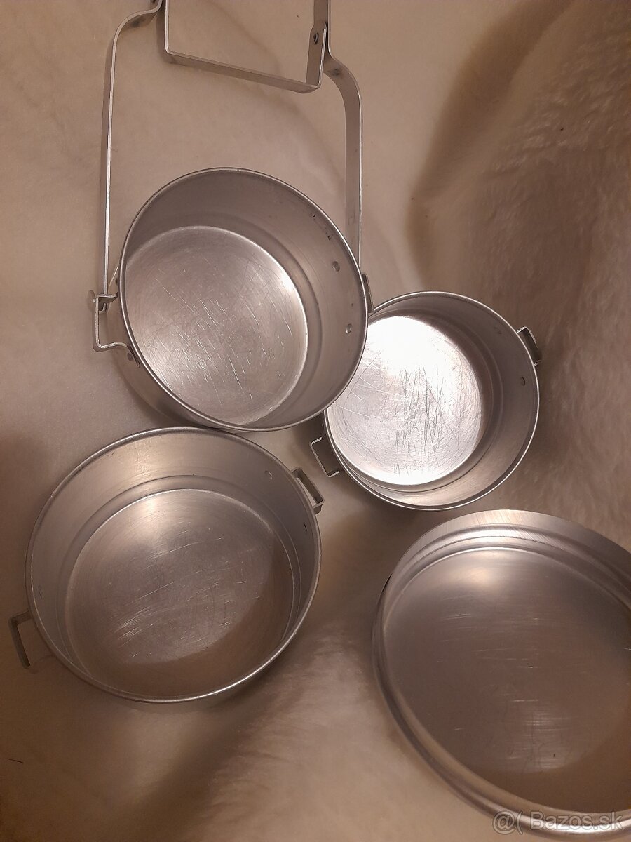 Dóza na oběd, hliníková - 3