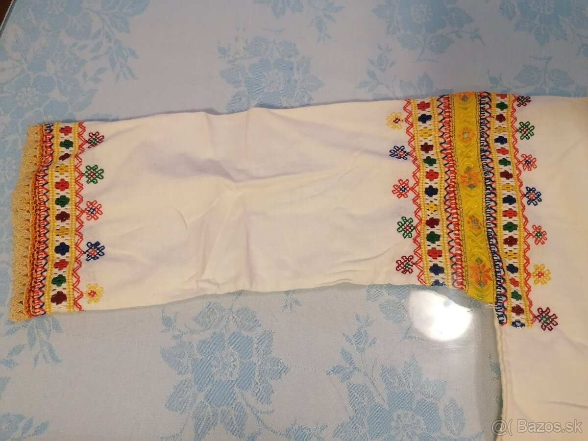 Detské košele ku krojom 2ks - 3