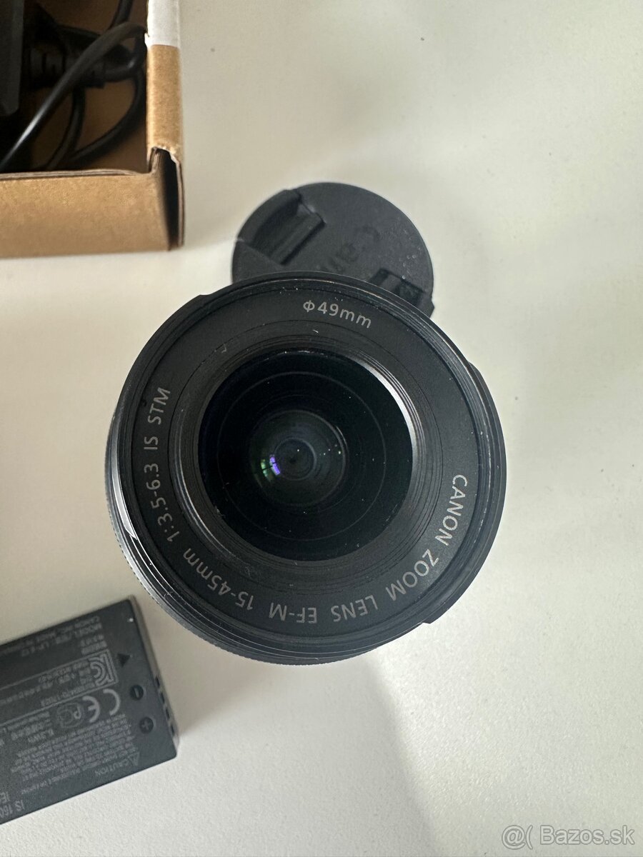 Predám Canon EOS M50 Mark II + kompletné príslušenstvo - 3