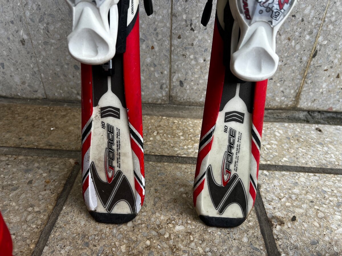 Detske lyze 110 s lyziarkami - 3