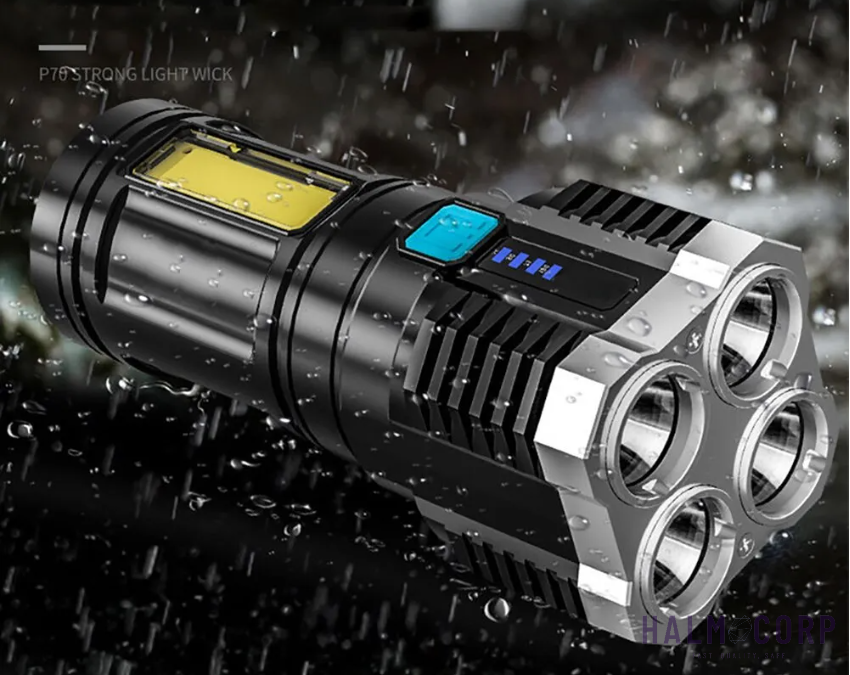 LED baterka, 4x LED - 3