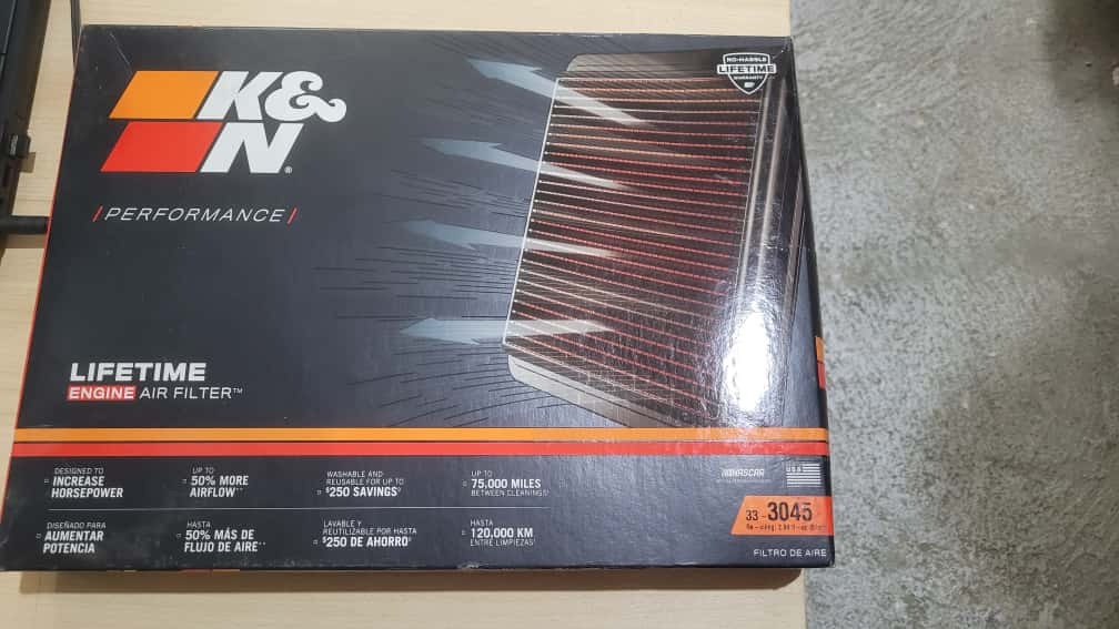 Vzduchovy filter KN Toyota - 3