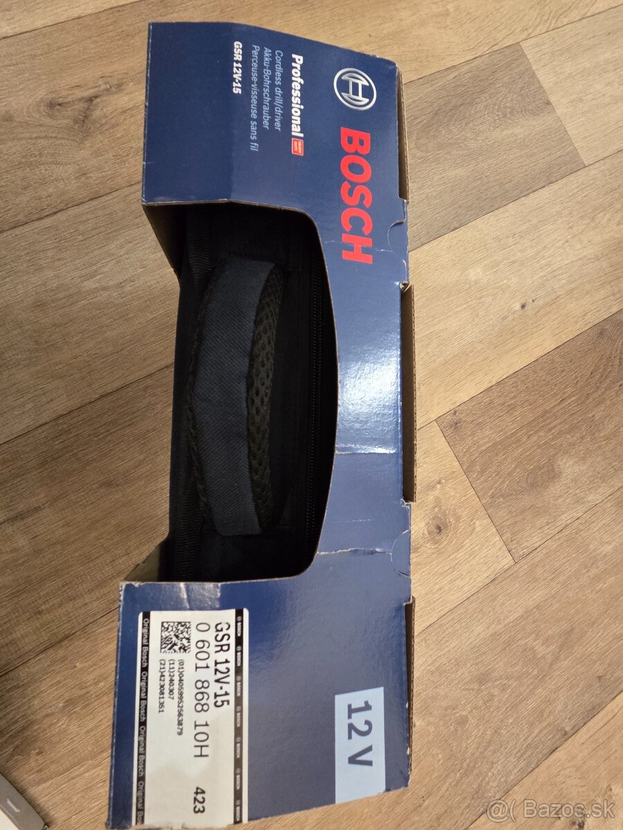 BOSCH Akumulátorový vŕtací skrutkovač - 3