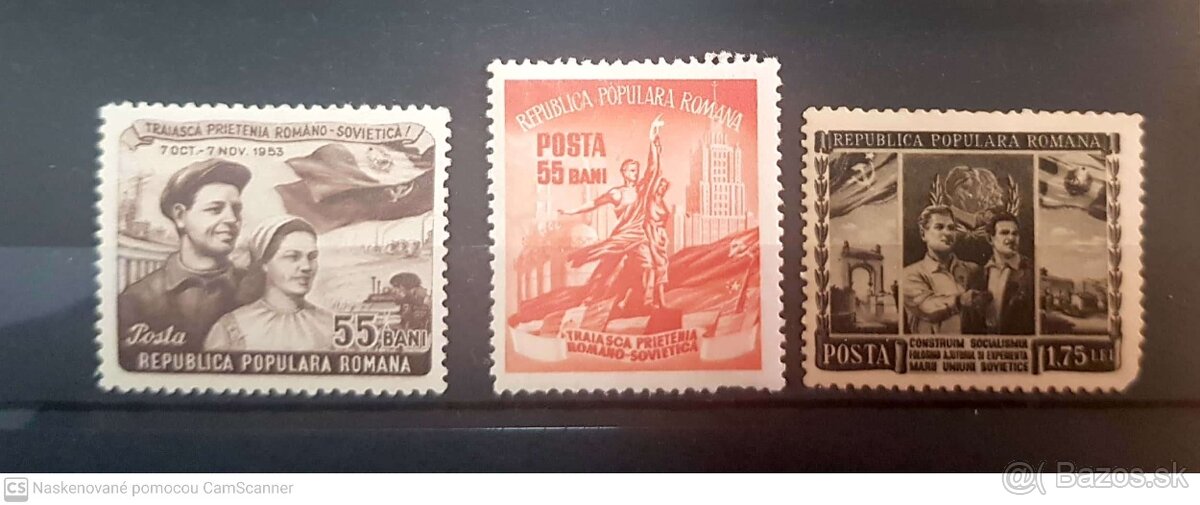 Rumunsko a Bulharsko zriedkavé znamky - 3