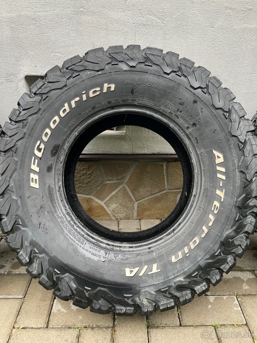 31x10,5 R15LT BFGoodrich All-Terrain T/A K02