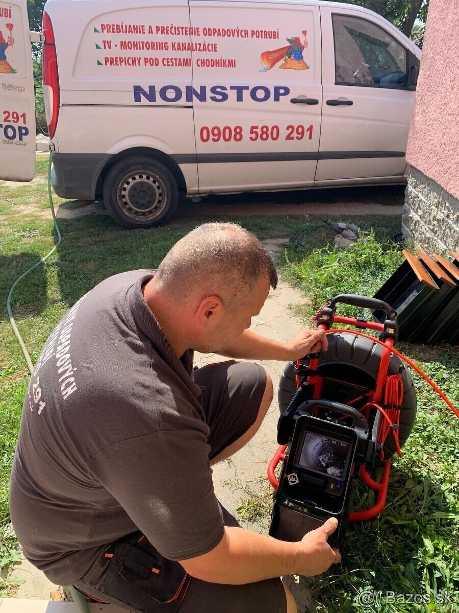 Nonstop krtkovanie, prebíjanie, čistenie potrubí a odpadov - 3