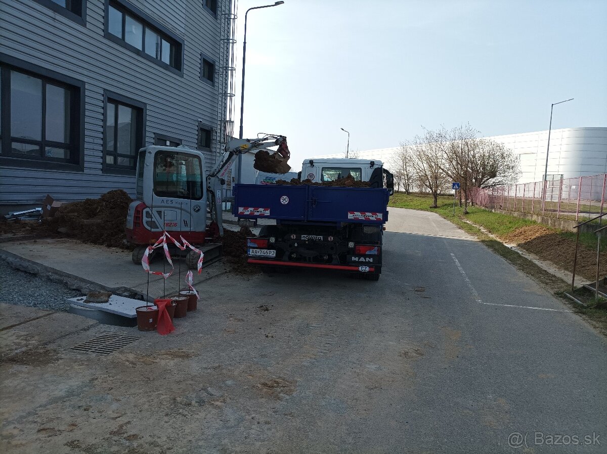 Autodoprava - dovoz štrkov,pieskov, kontajnerova preprava - 3