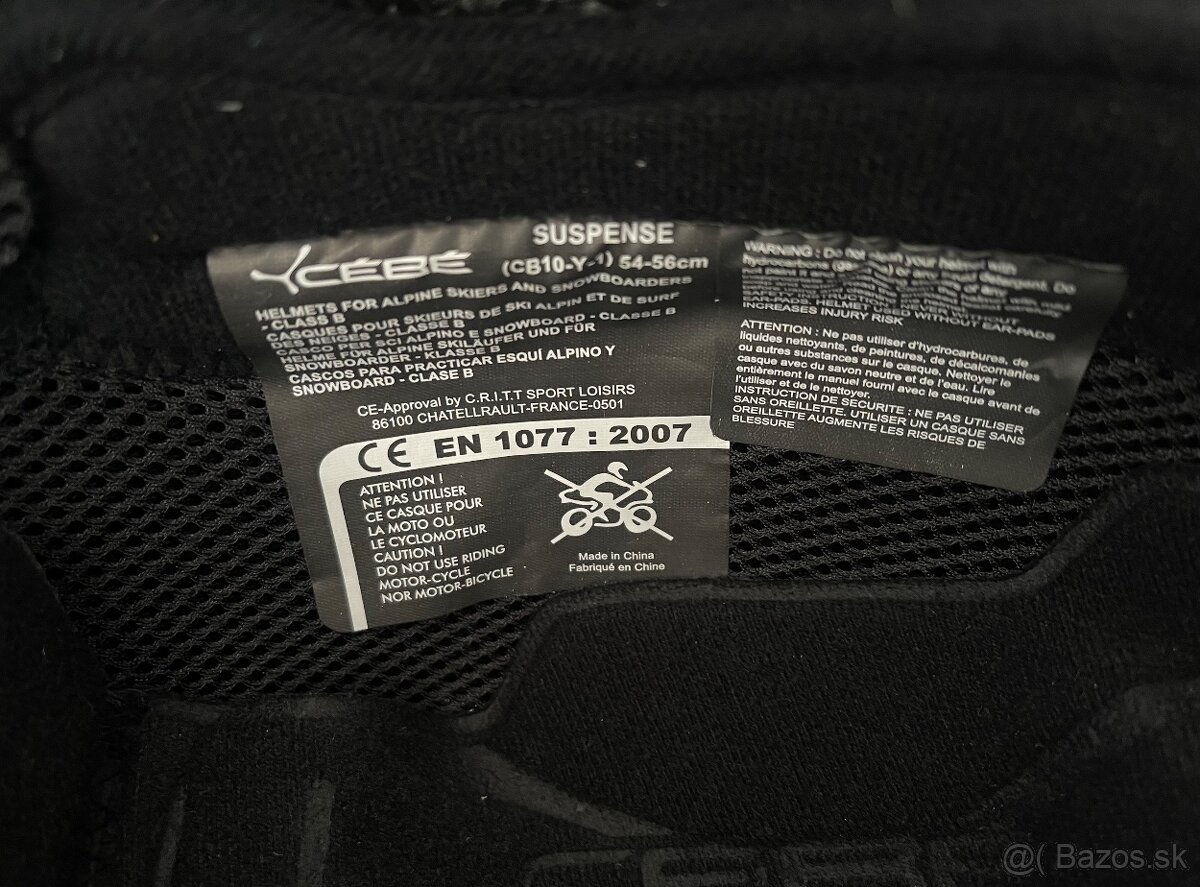 Detská lyžiarska prilba+okuliare - 3