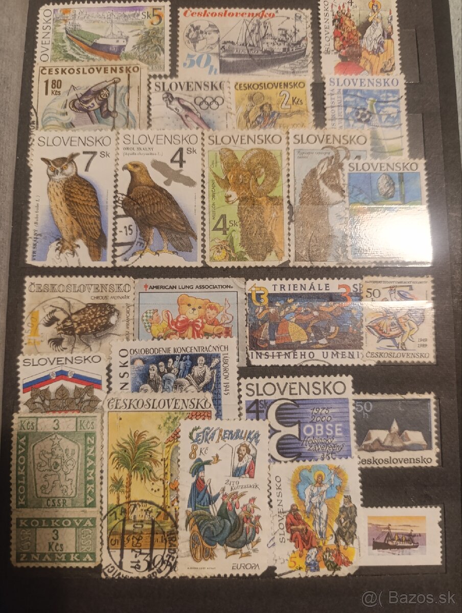 Poštovné známky - 3