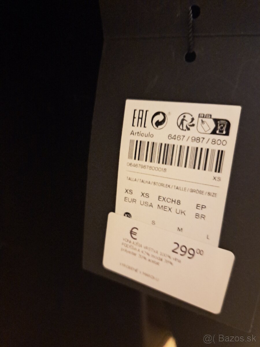 Predám nový čierny kabát - 3