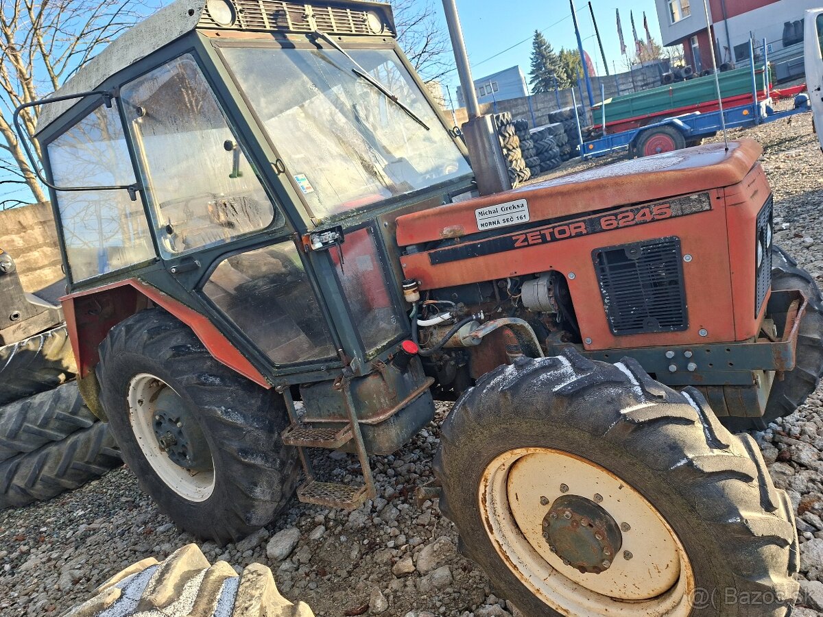 PREDAM TRAKTOR ZETOR 6245 S TP A SPZ KUPOVANY NA SK - 3