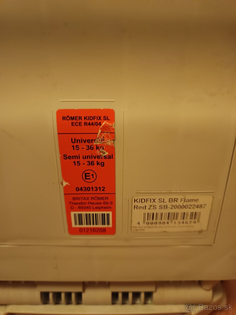 Autosedačka Britax Romer - 3