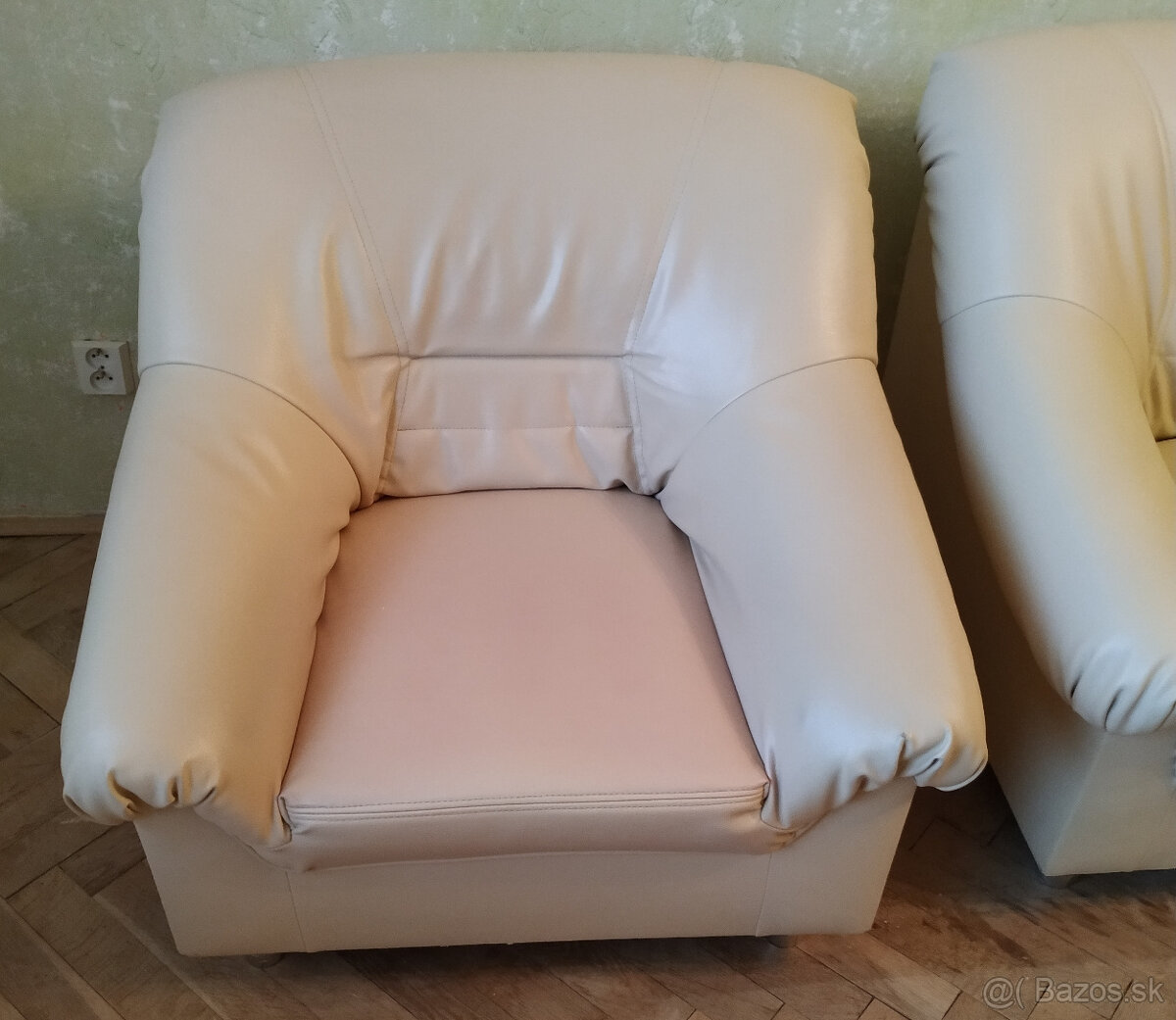 Sedacia súprava koženková - 3